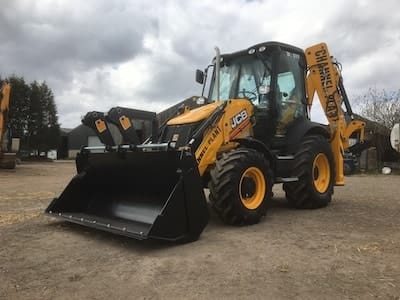 Backhoe loader available for hire in Bristol