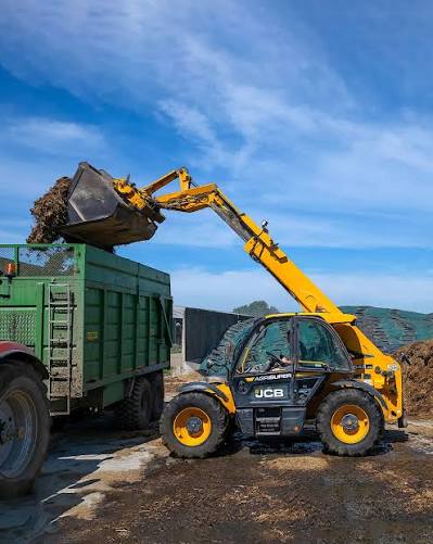 Telehandler available for hire from Channel Plant Hire
